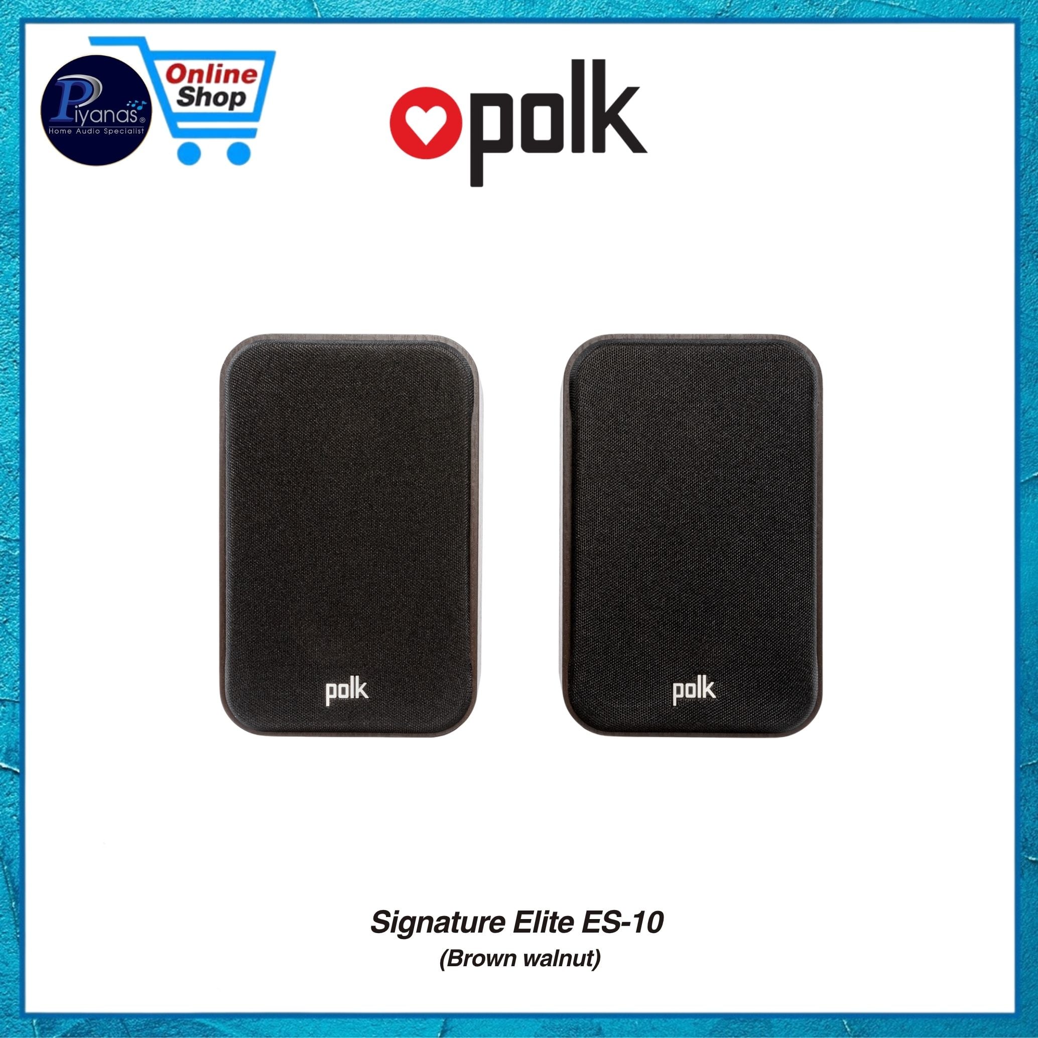 ลำโพงบุ๊คเชลฟ์ POLK AUDIO SIGNATURE ELITE ES-10 สี BROWN WALNUT_4